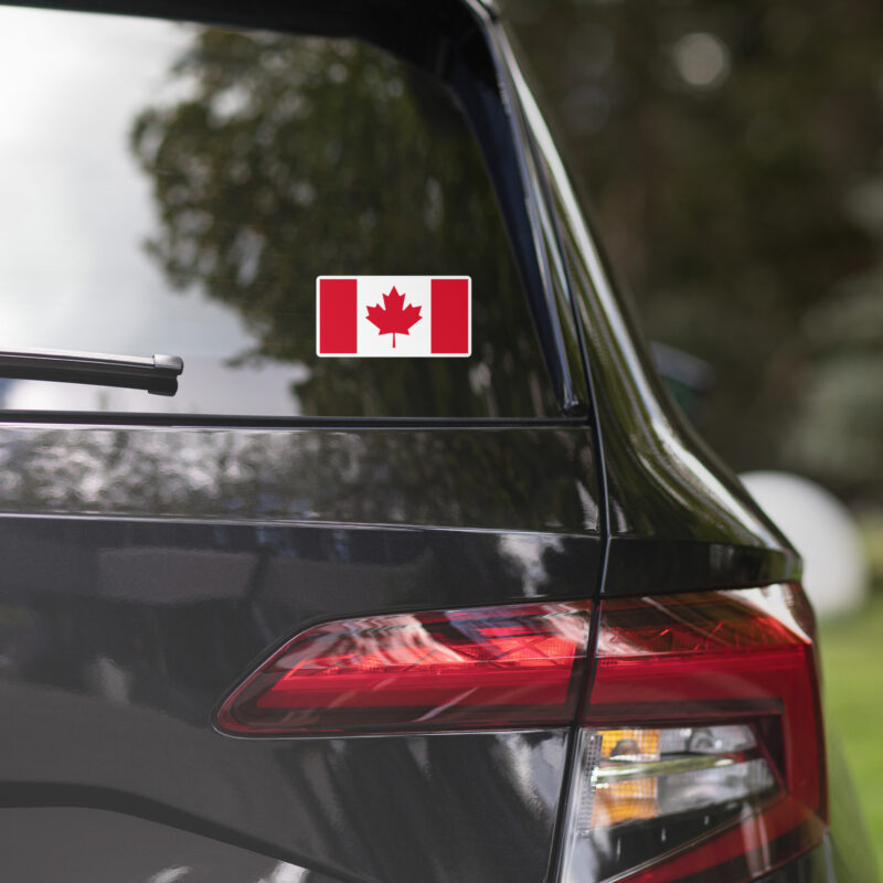 Classic Flag Sticker - Canadian Merch